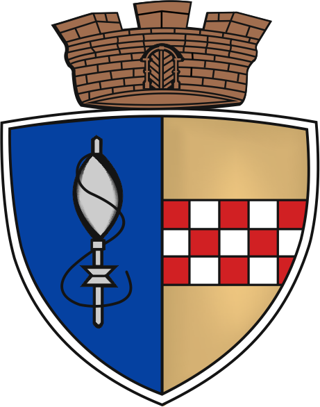 Stadtwappen Gummersbach Blau Gold
