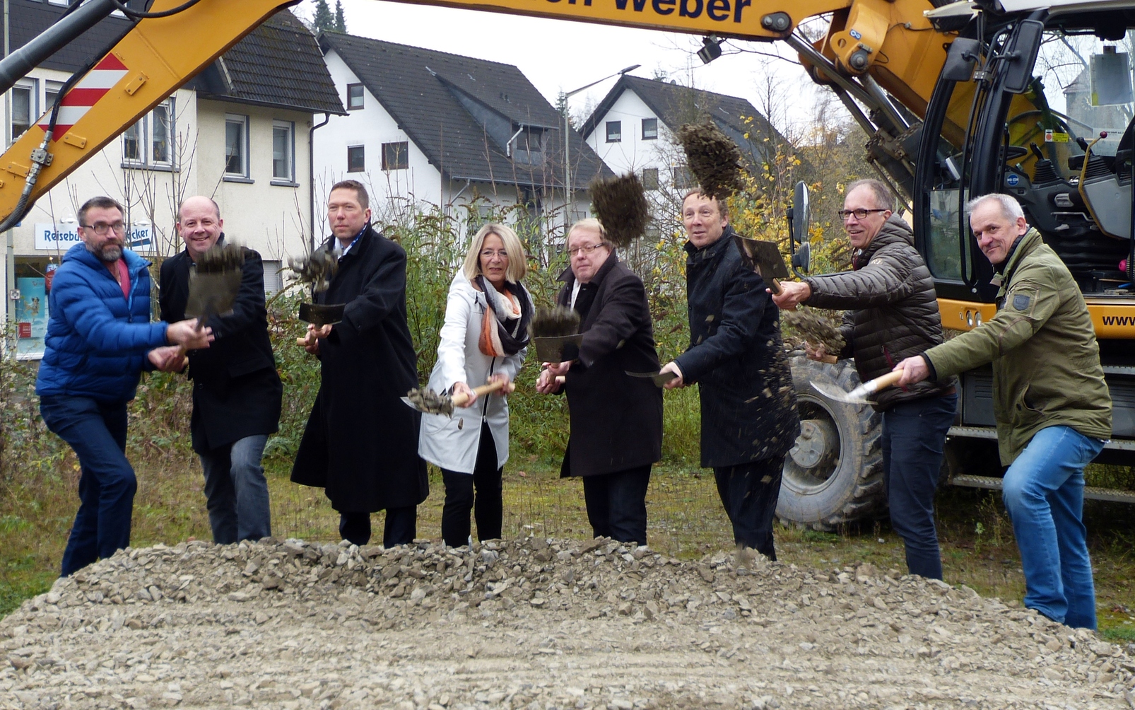 Spatenstich P&R-Anlage Dieringhausen Spatenstich P&R-Anlage Dieringhausen