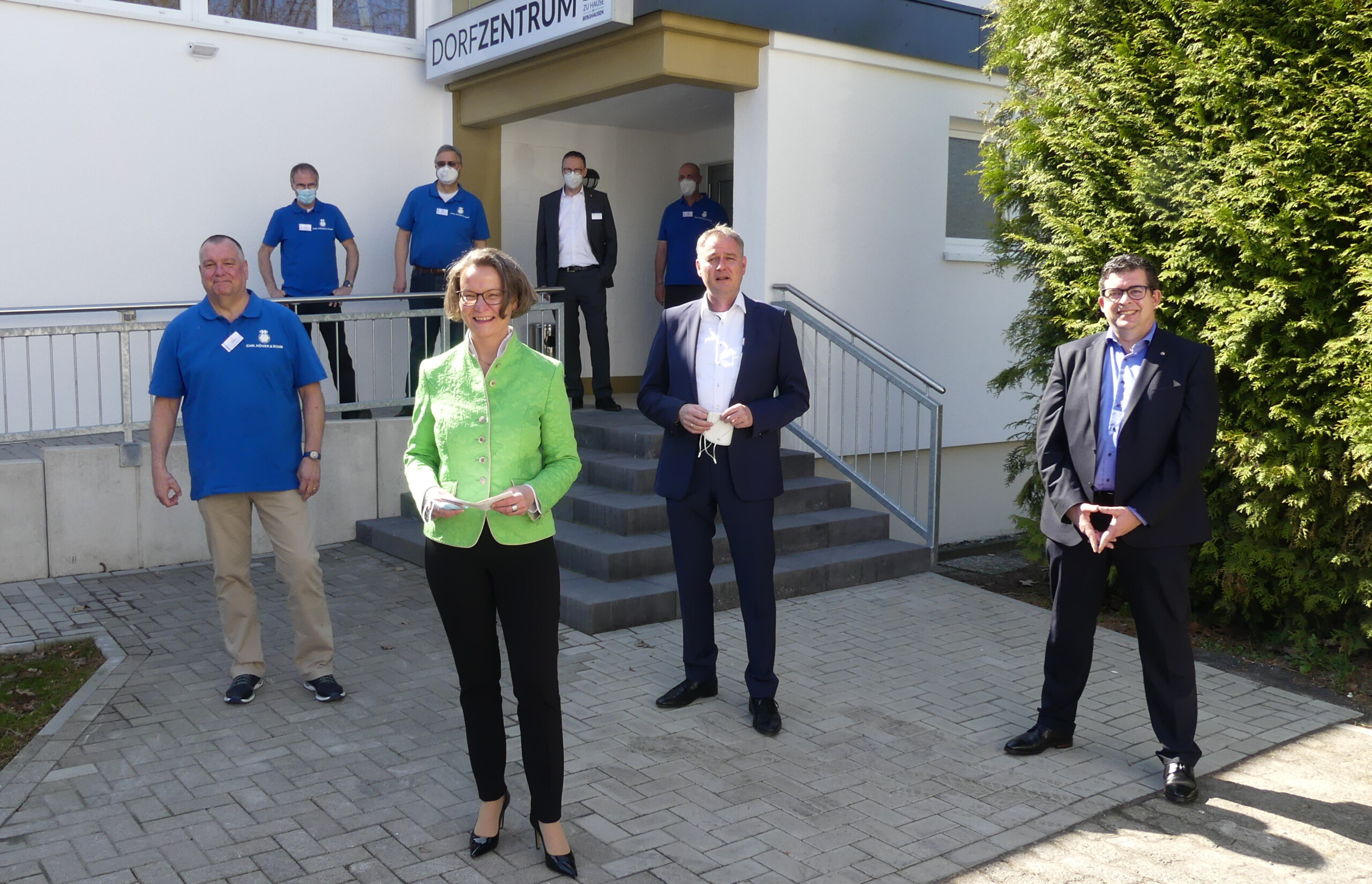 BesuchScharrenbachDorfzentrumBerghausen
