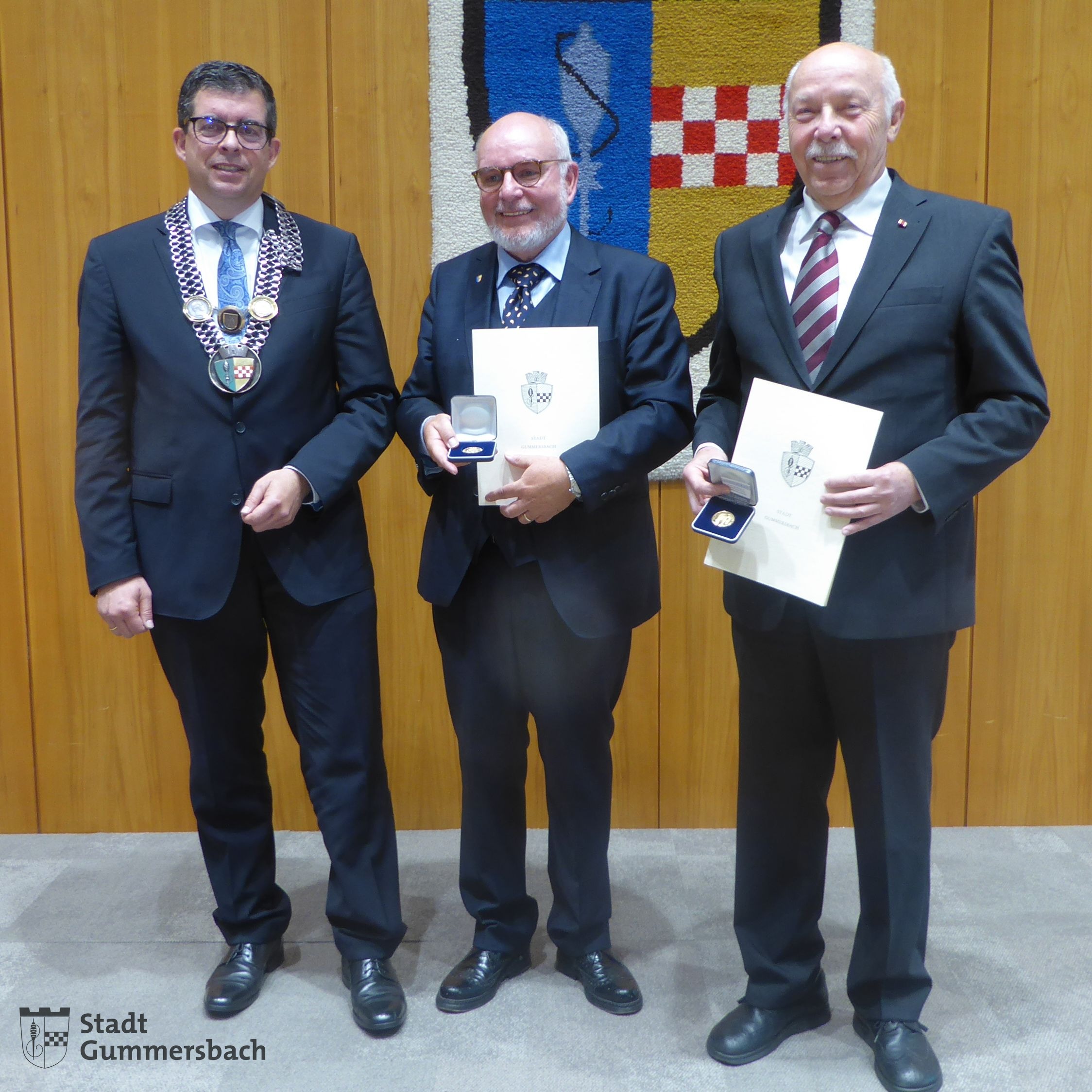 Goldene Stadtmedaille für Pomykaj und Woelke Goldene Stadtmedaille für Pomykaj und Woelke