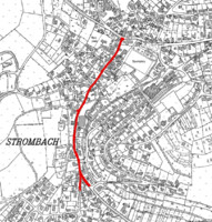 Baustelle Strombach, Übersichtsplan