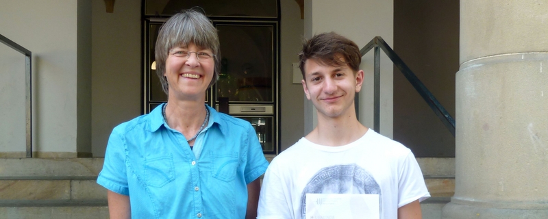SLG-Schüler bei Lateinwettbewerb erfolgreich Kirsten Brügger, Georg Hasch